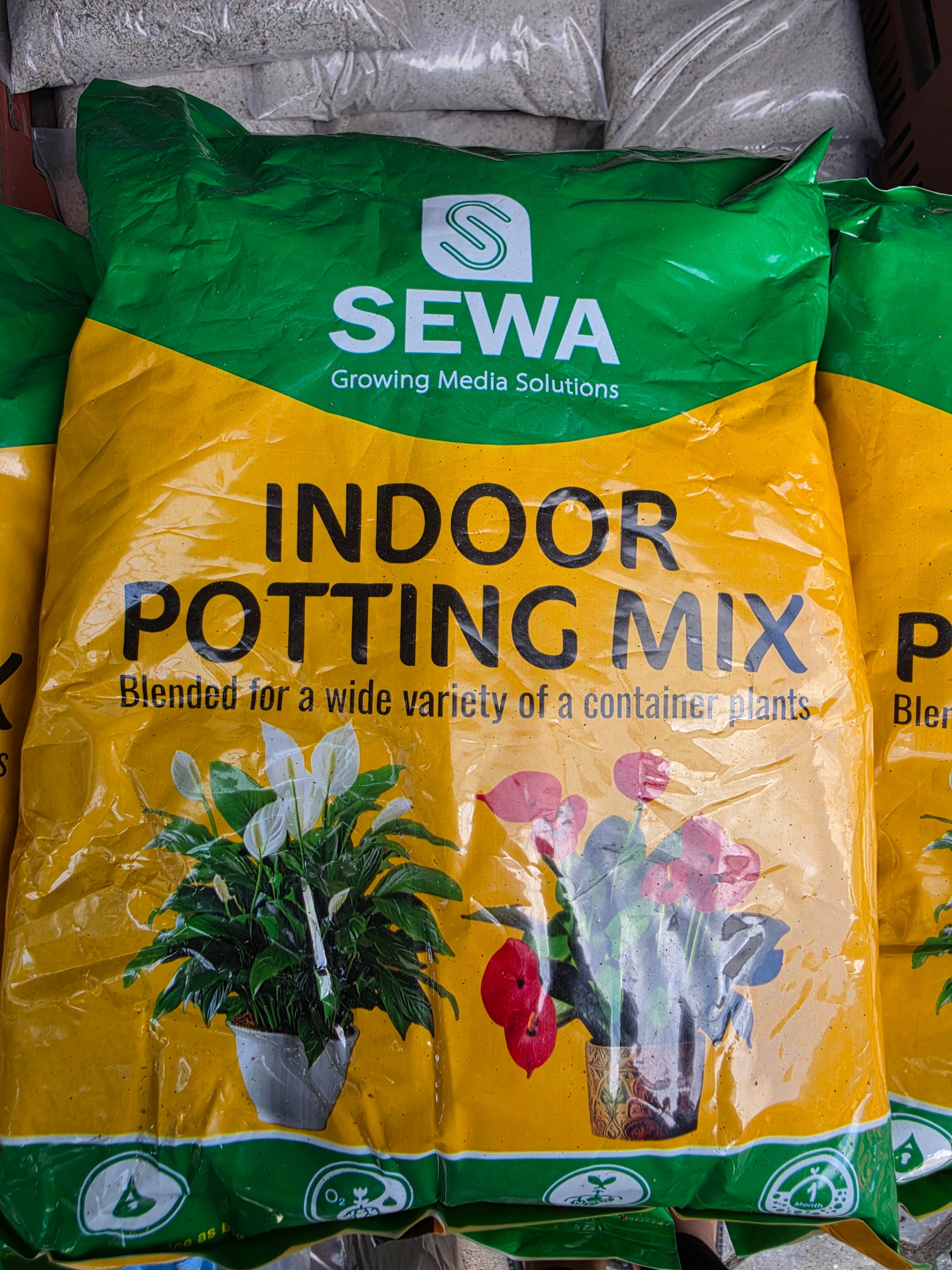 Indoor potting mix